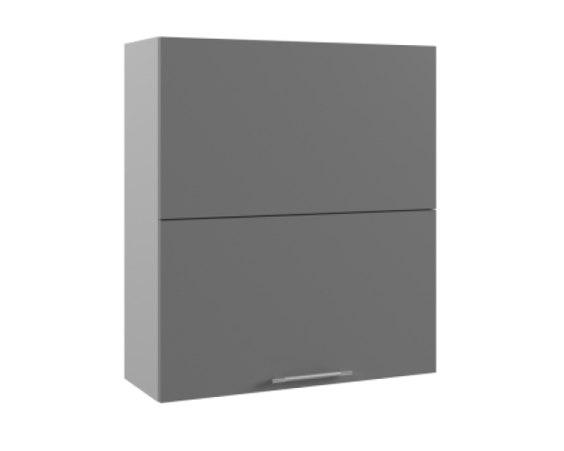 Ройс ВПГПМ 800 Шкаф верхний высокий Blum Aventos HF (Персик софт/корпус Серый)