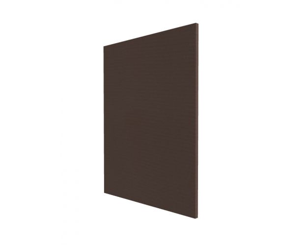 Панель торцевая С Квадро (для шкафов нижних) Шоколад кожа