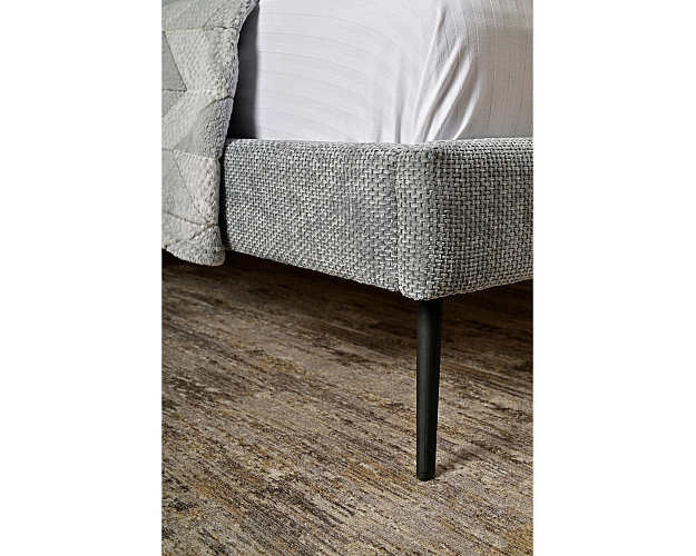 Кровать с ортопедическим основанием 1600 Сильвия сталь