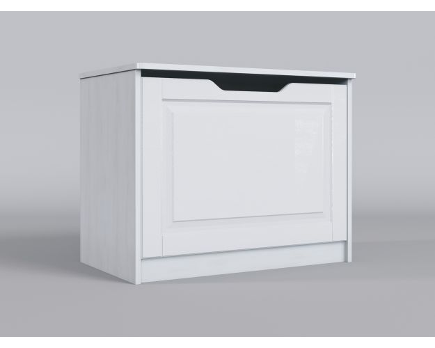 Ящик для игрушек Классика (Белый/корпус Выбеленное дерево)