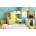 Детская комната Смайли (Желтый/Голубой/Зеленый/корпус Клен) в Новосибирске
