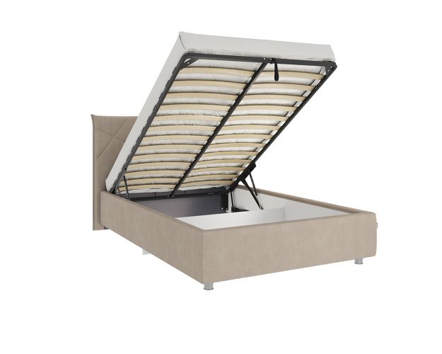 Кровать с подъёмным механизмом 1200 Квест сосна (велюр)