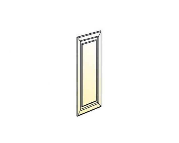 Атланта Дверь (Декор) L297 H900 Шкаф навесной (эмаль) (Сливки патина платина)