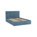 Кровать Гамма ш. 1400 (с основанием для хранения) (велюр тенерифе дасти блю)