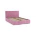 Кровать Гамма ш. 1400 (без основания для хранения) (велюр тенерифе розовый)