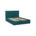 Кровать Гамма ш. 1400 (с основанием для хранения) (велюр тенерифе изумруд)