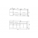 Кухонный гарнитур Маша 1600 мм венге/дуб сонома