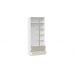 Шкаф для одежды комбинированный «Сканди» Дуб Гарден/Белый/Глиняный серый