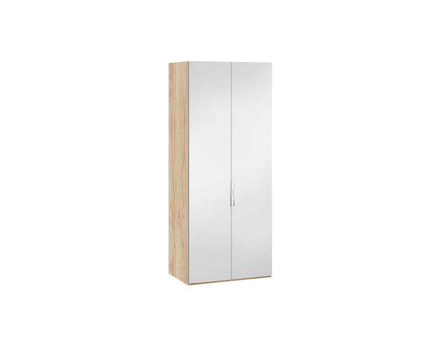 Шкаф для одежды с 2 зеркальными дверями «Эмбер» Яблоня Беллуно