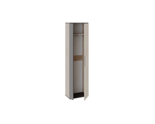 Шкаф для одежды «Нуар» тип 1 Фон серый/Дуб сонома
