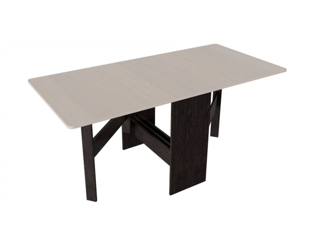 Стол-книжка раскладной тип 2 венге цаво / дуб белфорт