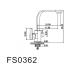 Смеситель для кухонной мойки Fmark FS0362 под фильтр питьевой воды