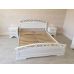 Кровать Грация-1 из массива сосны 1600*2000 Белый античный